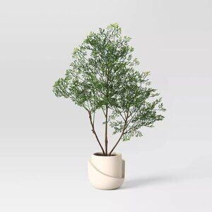 Threshold Luxe Mini Tree in Geometric Pot Geo Planter 27.5" - Target Spring 2025